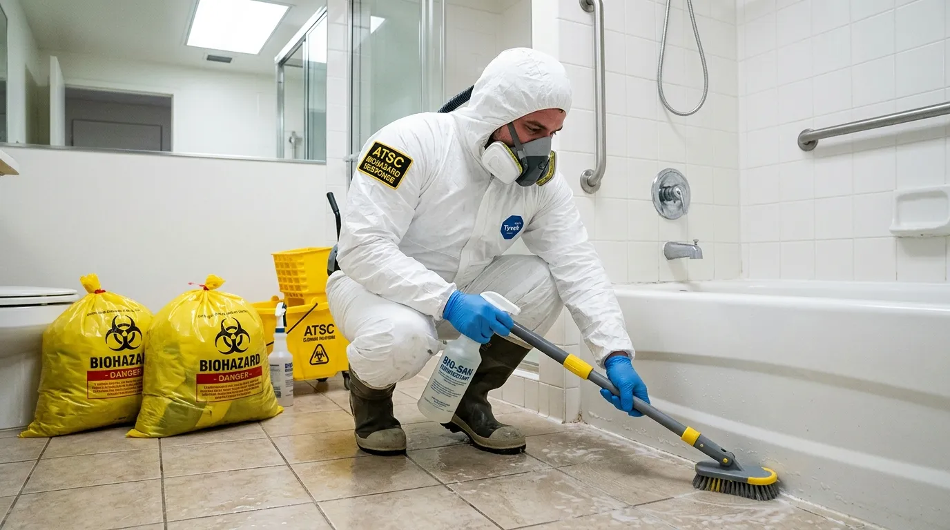 Decontamination equipment deployed for Blood Cleanup in Weare